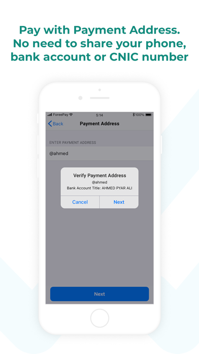 Foree -Pakistan's Payments App Screenshot