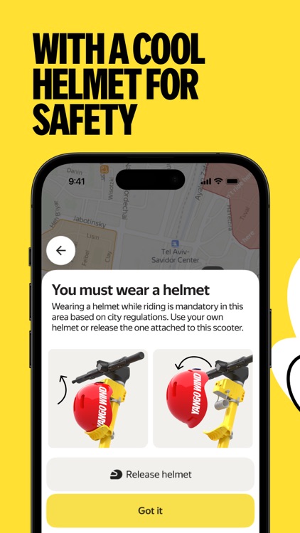 Yango Wind - e-scooter sharing screenshot-4