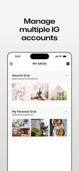 Game screenshot The Grid • Plan for Instagram hack