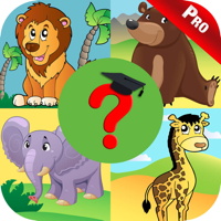 Wild Zoo Animals Quiz Kids App