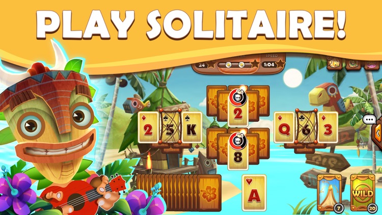 Tiki Solitaire TriPeaks screenshot-3