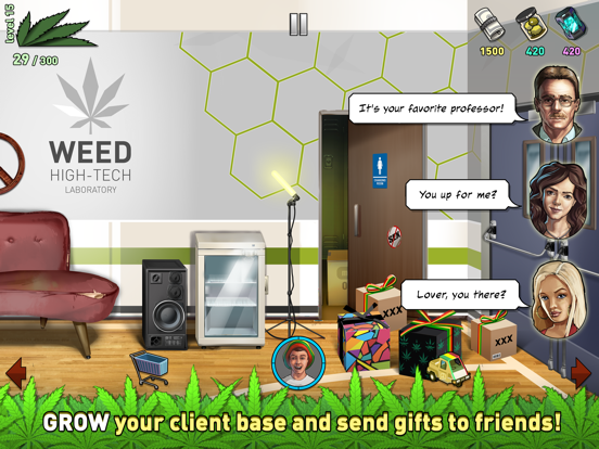 Weed Firm 2: Back To College iPad app afbeelding 7