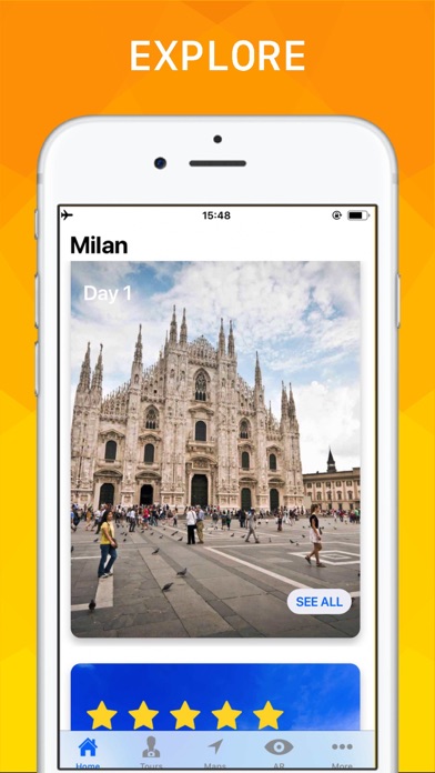 Milan Travel Guide . Screenshot