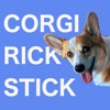 Corgi Rick Rick Sticks