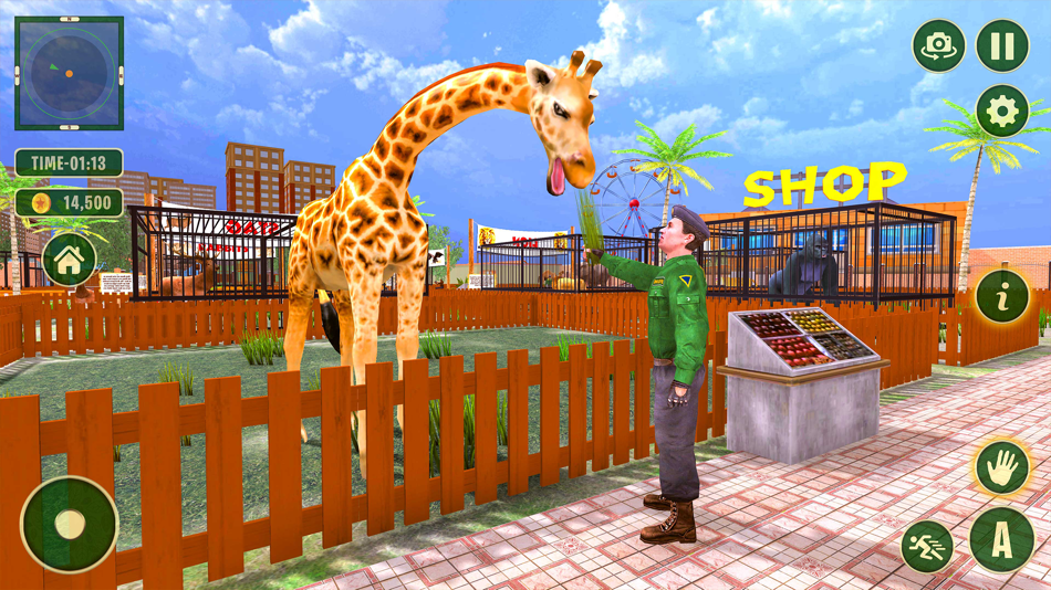 #3. Virtual Zookeeper Simulator (iOS) Bởi: Abdur Rafay