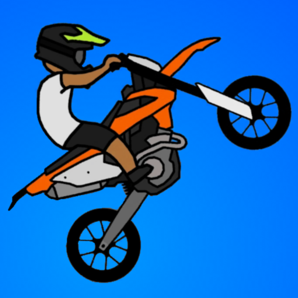 Premium Vector | Racer sportbike wheelie logo template
