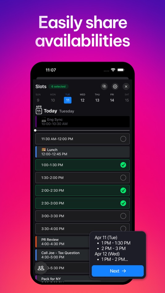 #2. Vimcal: Calendar and Schedule (iOS) 由: Vimcal Inc.