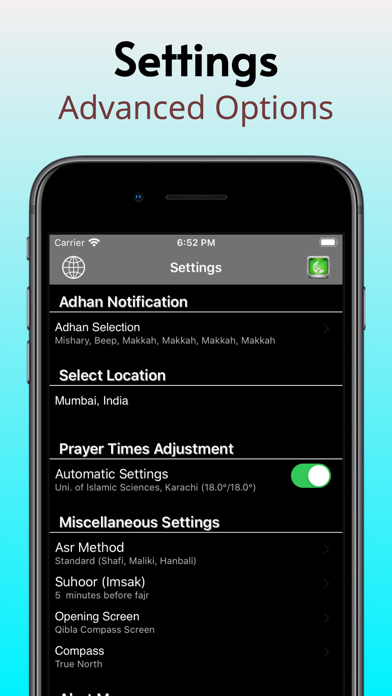 Prayer Times & Athan Qibla Appのおすすめ画像5