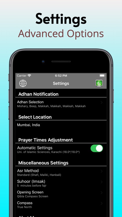 Prayer Times & Athan Qibla App screenshot-4