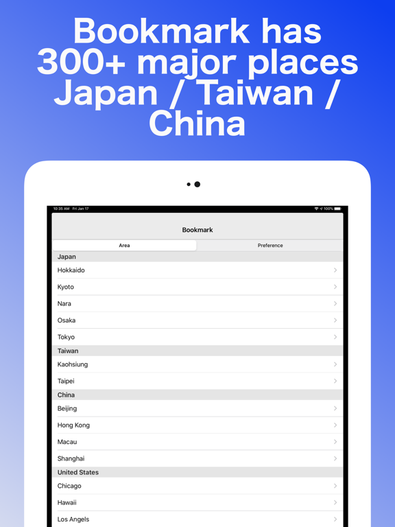 Map & Talk iPad screenshot 4 - Travel app