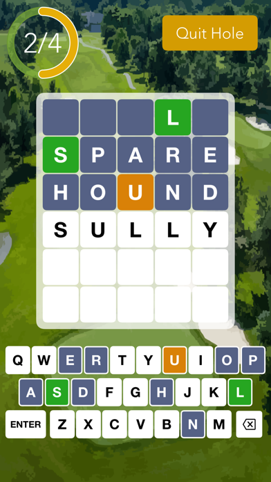 Word Golf Ace Screenshot
