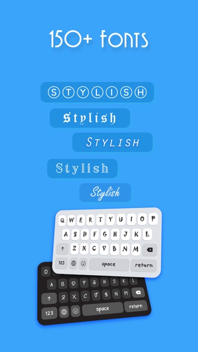 Stylish Fonts - Keyboard Screenshot