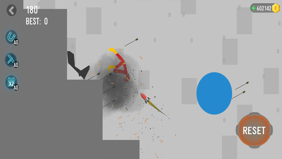#7. Ragdoll Dismount: Bone Breaker (iOS) By: Gioi Pham