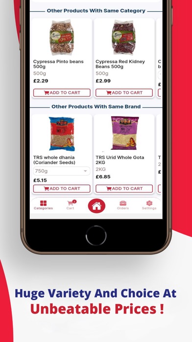 Quality Foods Online Screenshot