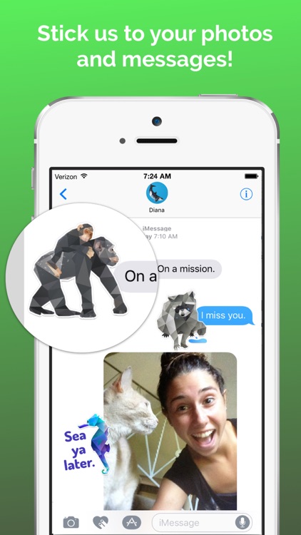 Diana's Animals Stickers