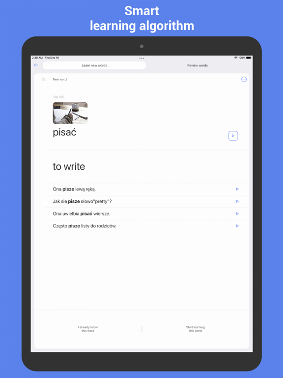 Screenshot #4 pour Learn Polish with Flash cards!