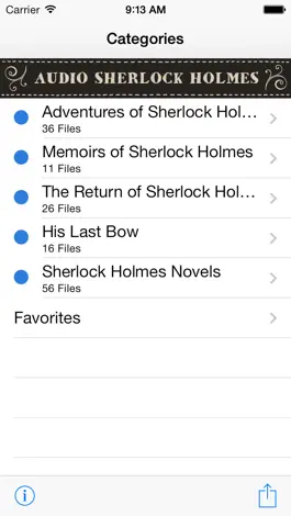 Game screenshot Sherlock Holmes Audio Library mod apk