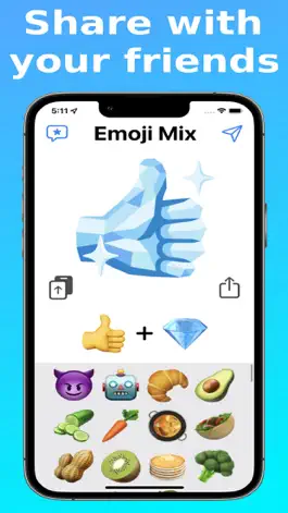 Game screenshot Emojimix ⓒ hack