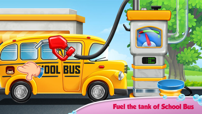 Kids Bus: Super Car Wash Salon Screenshot