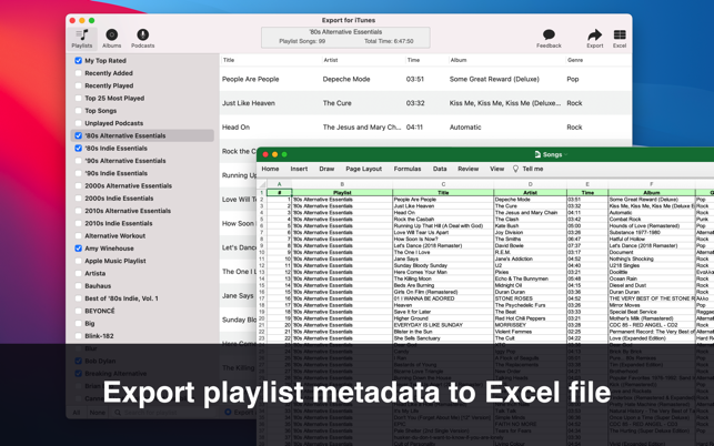 ‎Export for iTunes Screenshot