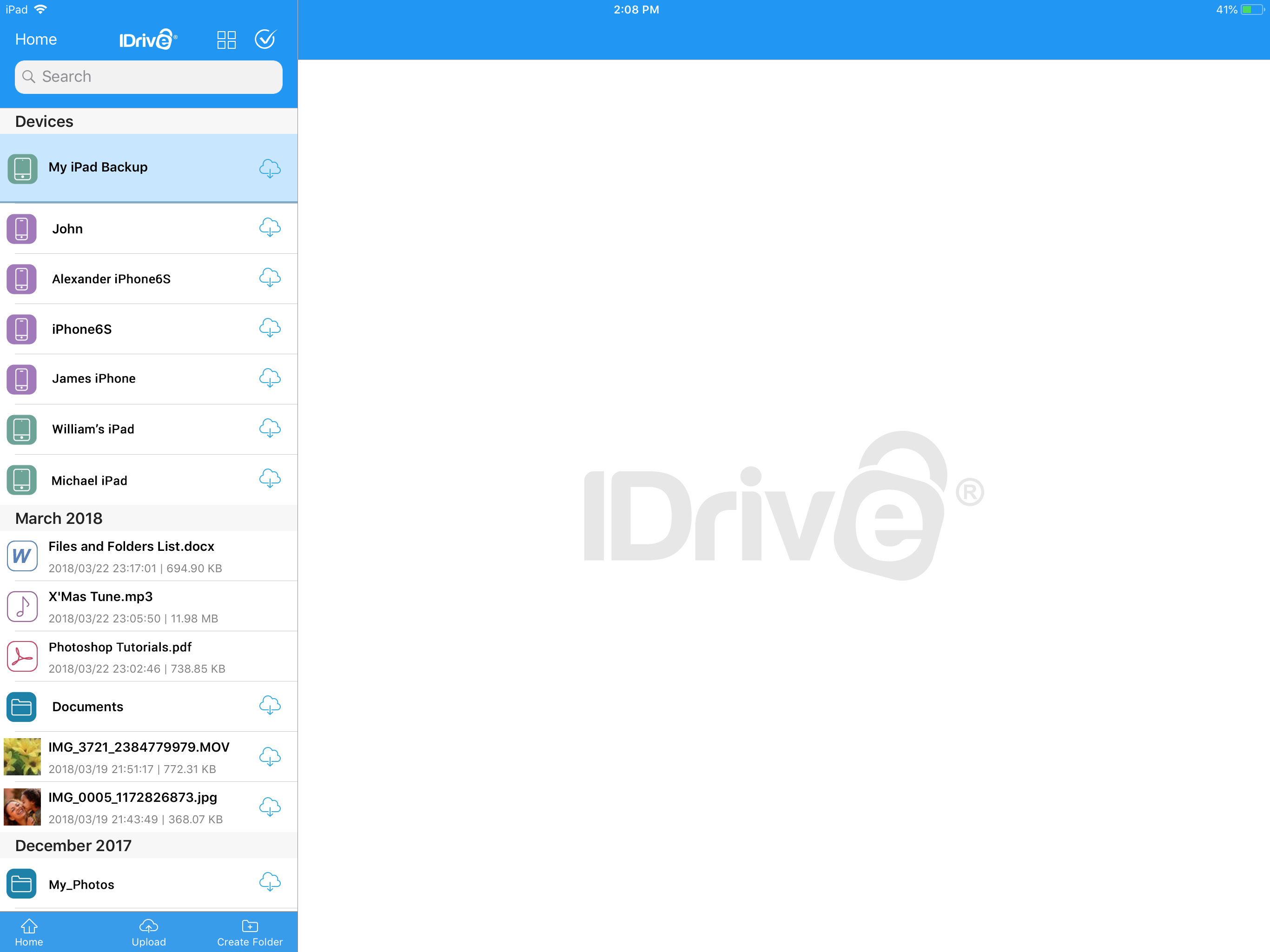 IDrive Online Backup