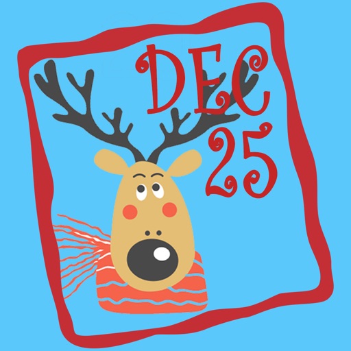 Christmas Advent Stickers