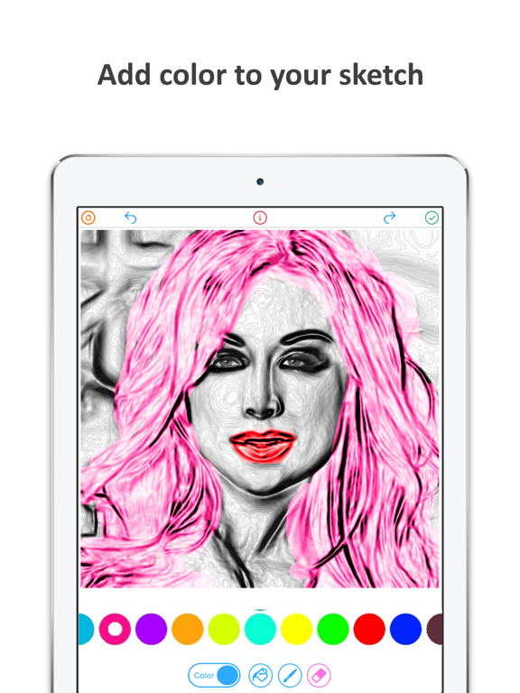 Screenshot #5 pour Sketch my photo drawing booth