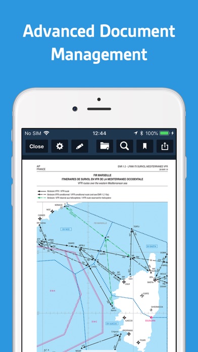 Screenshot #1 pour ForeFlight Mobile EFB