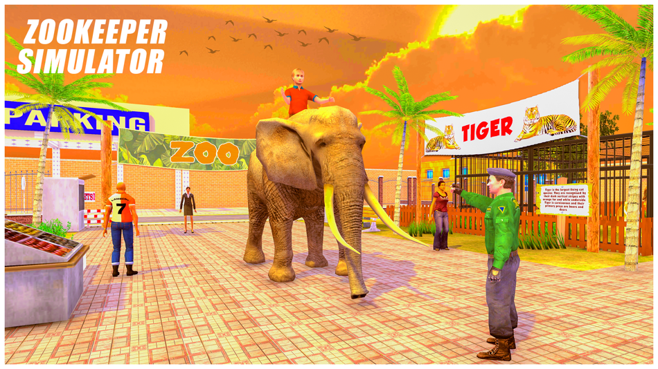 #5. Virtual Zookeeper Simulator (iOS) Bởi: Abdur Rafay