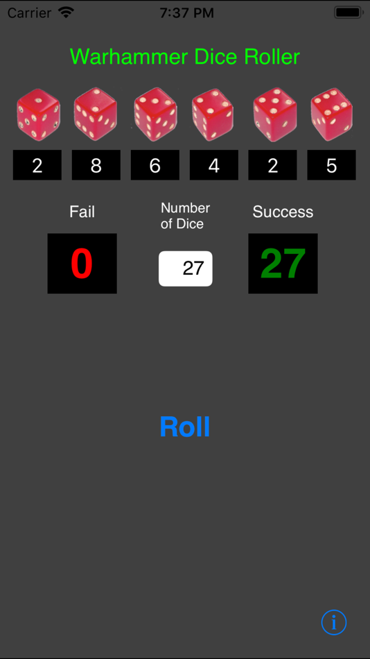 #1. War Dice (iOS) 由: Godfrey Raftesath