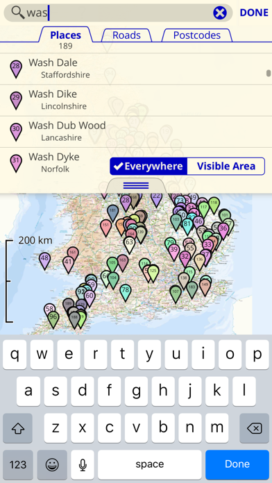 UK Map Screenshot