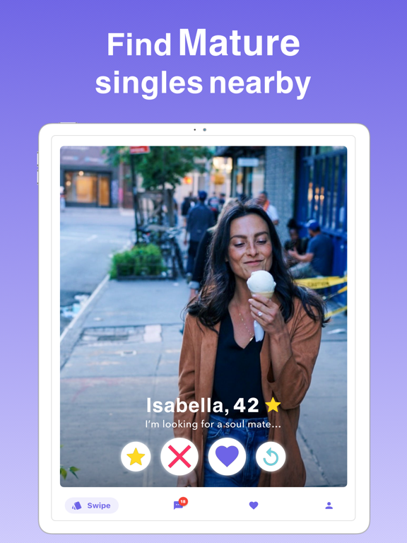 Screenshot #4 pour Senior Dating - mature singles