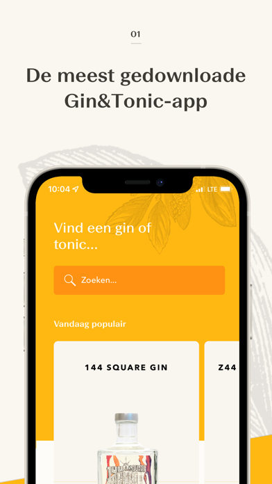 Ginventory – Gin & Tonic Gids iPhone app afbeelding 1