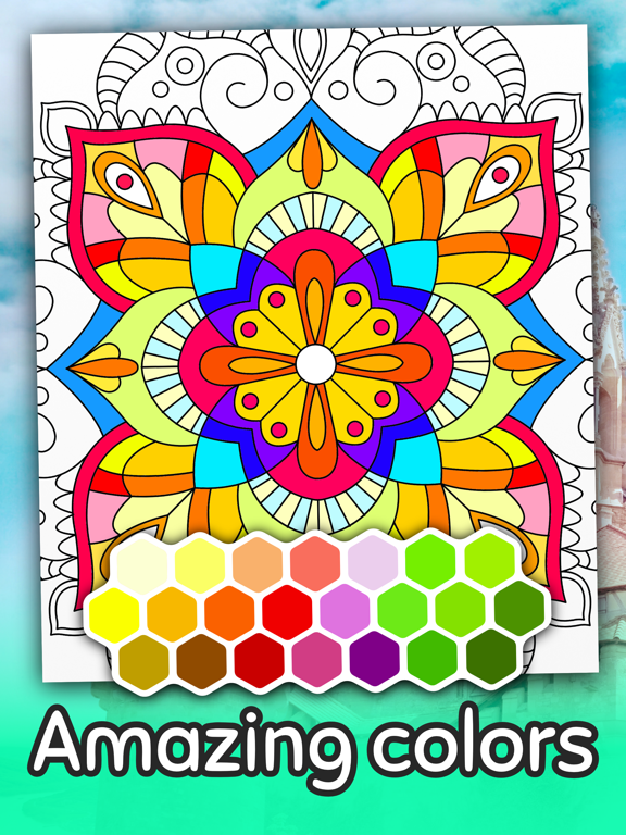Mandala Coloring Pages Gameのおすすめ画像7