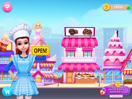 My Bakery Empire - Chef Story iPad app afbeelding 1