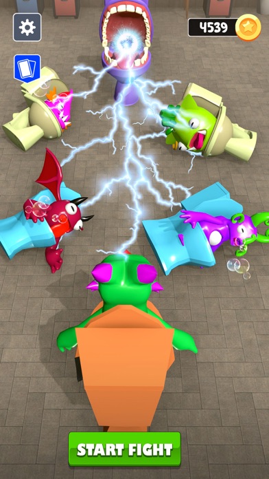 Merge Toilet Monster Battle 3Dのおすすめ画像4