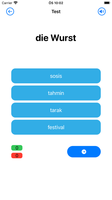 Almanca Yaygın Kelimeler Screenshot