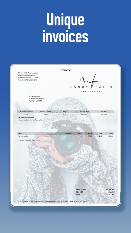 #3. Invoice Estimate Maker (iOS) 由: SpeedSolutions Pty Ltd