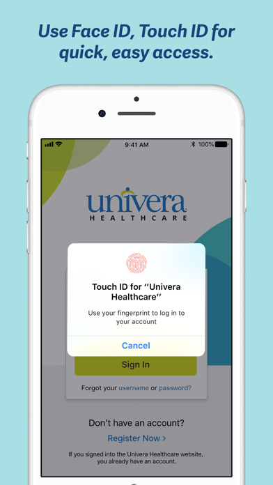 Univera Healthcare Screenshot