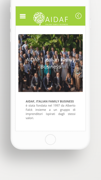 AIDAF ITALIAN FAMILY BUSINESS Screenshot