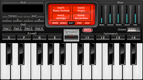 Keyboard Instrument Simulator screenshot