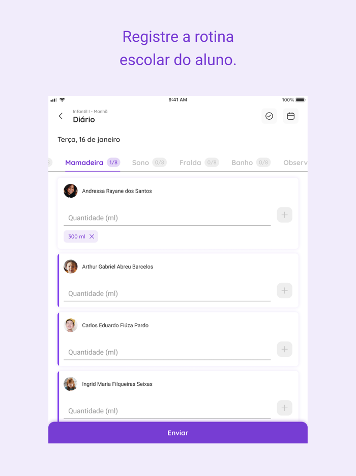 Agenda Edu - Equipe Escolar
