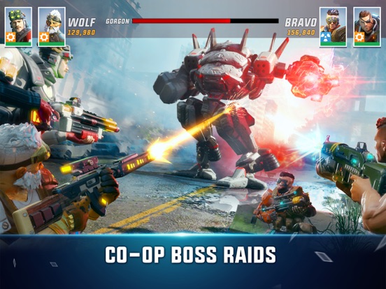 Hero Hunters - 3D Shooter wars iPad app afbeelding 4