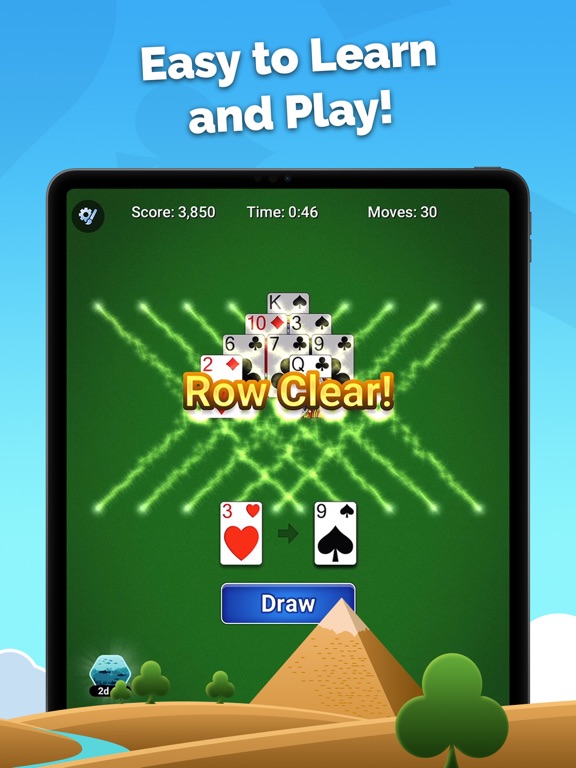 Pyramid Solitaire - Card Games screenshot 3