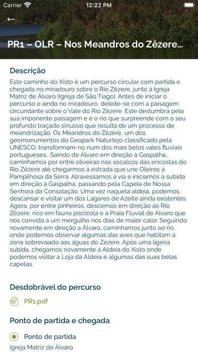 Município de Oleiros Xplore Screenshot