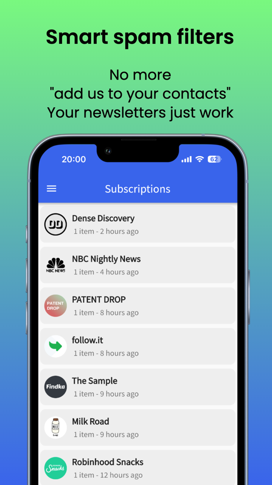 #6. Newsletter Reader (iOS) 由: Newsletterss, LLC