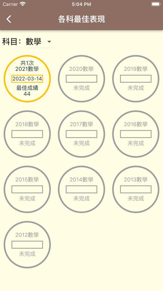 #5. DSE MC APP 選擇題練習 (iOS) Podle: Man Hou Lou