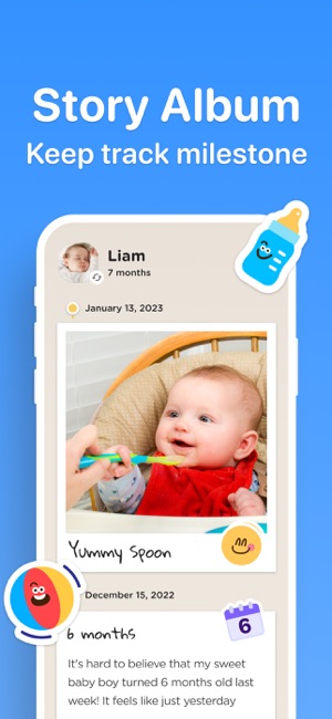Baby Story: Pregnancy Pictures App Store'da