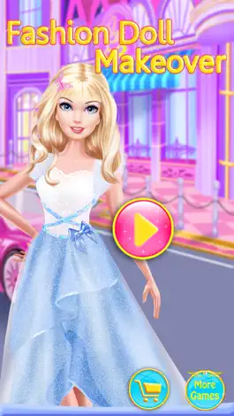Game screenshot Fashion Doll Makeover apk