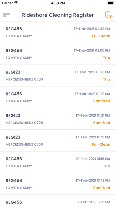 RyeDC - Meter for ride-share Screenshot